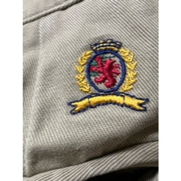 Tommy Hilfiger Pleated Khaki‎ Pants Mens 38x30 Casual Chino Trousers - Picture 6 of 7